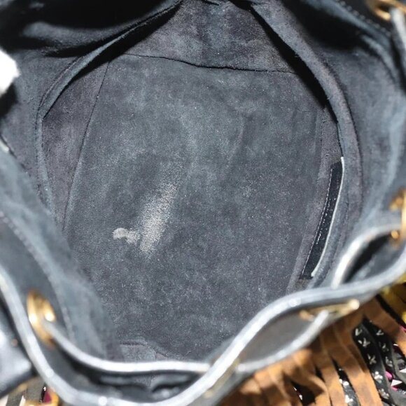 SAINT LAURENT Emmanuel Hand Bag Leather 2way Multicolor GT357603 Auth 116482 - Picture 12 of 16